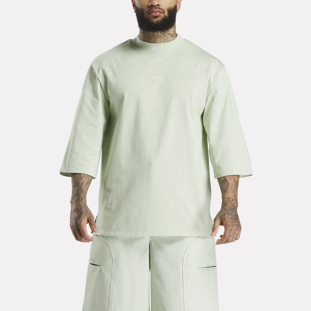 NEW REEBOK x Tobe Nwigwe Mint Green Core‎ Tee Shirt Adult Medium Unisex